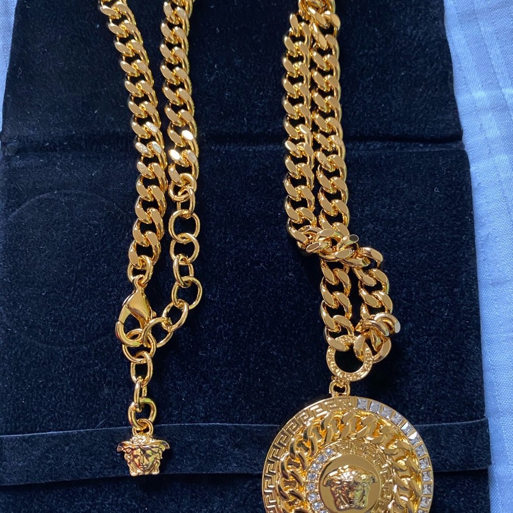 Versace Tribute Chain Necklace